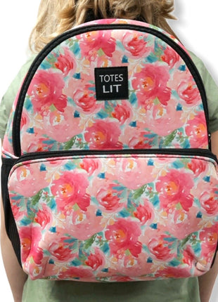 Summer Blooms Small Backpack - Drink Handlers