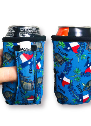 Texas Blue Bonnets 12oz Regular Can Handler™ - Drink Handlers