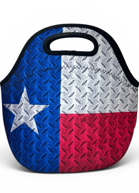 Texas Flag Lunch Bag Tote - Drink Handlers