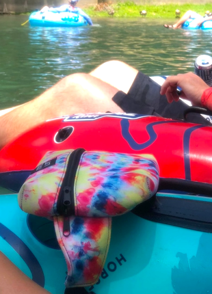 Tie Dye Fanny Packin' Tote - Drink Handlers