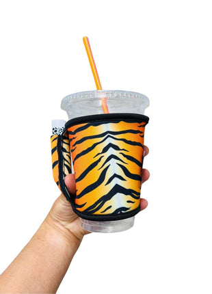 Tiger Stripes Small / Medium Bottomless Handler™ - Drink Handlers