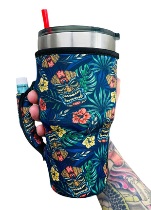 Tiki Tiki 30oz Tumbler Handler™ - Drink Handlers