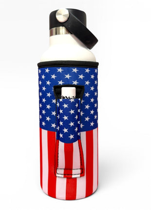 USA 16 - 24oz Soda & Water Bottle / Tallboy Can Handler™ - Drink Handlers