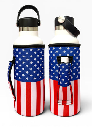 USA 16 - 24oz Soda & Water Bottle / Tallboy Can Handler™ - Drink Handlers
