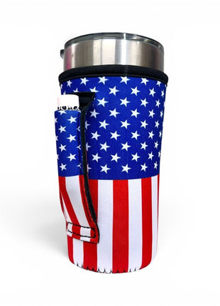 USA 20oz Large Coffee / Tea / Tumbler Handler™ - Drink Handlers