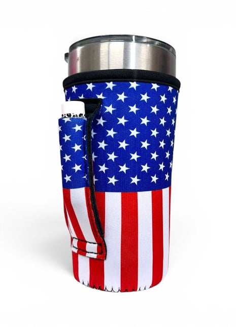 USA 20oz Large Coffee / Tea / Tumbler Handler™ - Drink Handlers