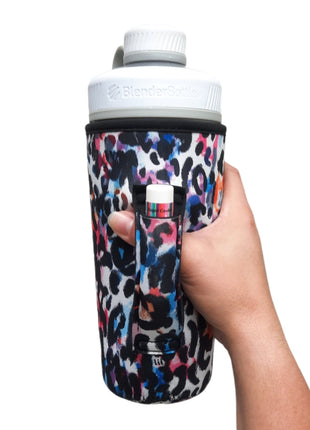 Watercolor Leopard 30oz Tumbler Handler™ - Drink Handlers