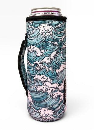 Waves 16 - 24oz Soda & Water Bottle / Tallboy Can Handler™ - Drink Handlers