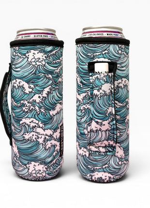 Waves 16 - 24oz Soda & Water Bottle / Tallboy Can Handler™ - Drink Handlers