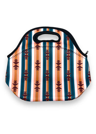 Western Aztec Lunch Bag Tote - Drink Handlers