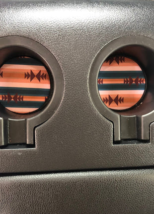 Western Aztec Neoprene Car Coasters - Drink Handlers