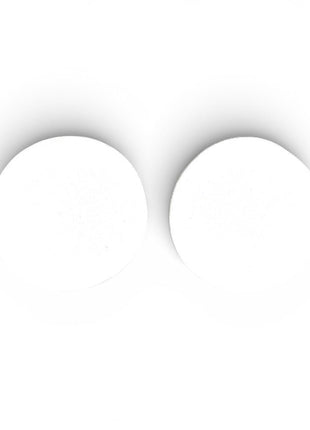 White Neoprene Car Coasters - Drink Handlers