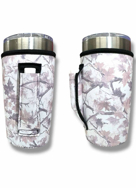White Oak 20oz Large Coffee / Tea / Tumbler Handler™ - Drink Handlers