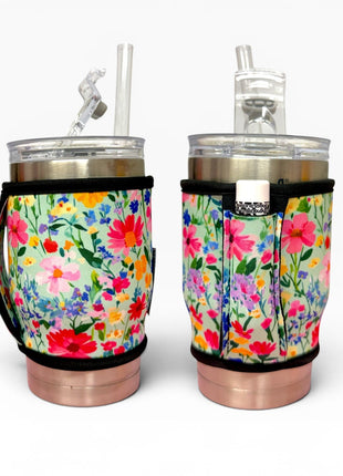 Wildflowers Small / Medium Bottomless Handler™ - Drink Handlers