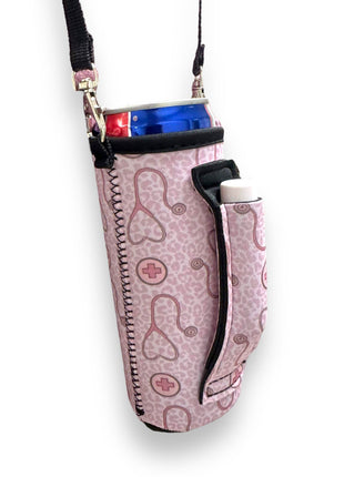 12oz Slim Can Handler™ W/ Strap - Drink Handlers