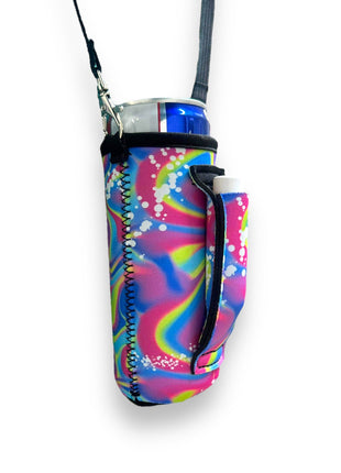 12oz Slim Can Handler™ W/ Strap - Drink Handlers