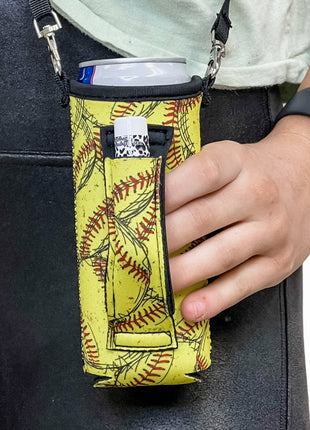 12oz Slim Can Handler™ W/ Strap - Drink Handlers