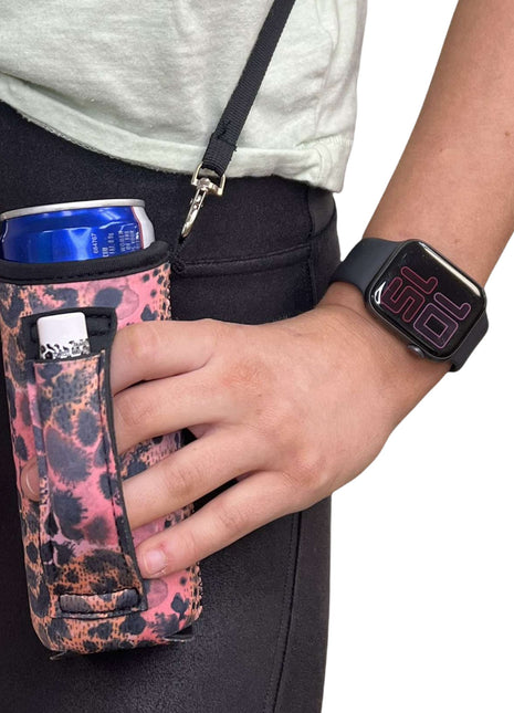 12oz Slim Can Handler™ W/ Strap - Drink Handlers