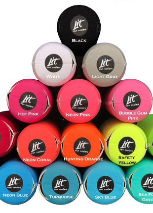 12oz Slim/Skinny Neoprene Collapsible Energy Drink Can Sleeve - Drink Handlers