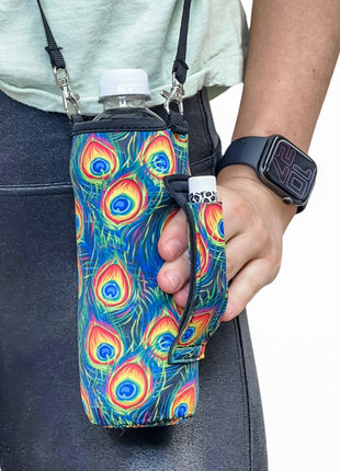 16oz Water Bottle Handler W/ Carrying Strap - Drink Handlers