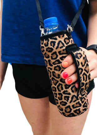 16oz Water Bottle Handler W/ Carrying Strap - Drink Handlers