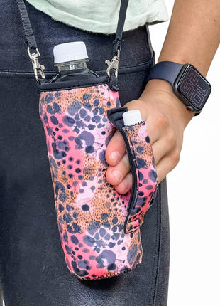 16oz Water Bottle Handler W/ Carrying Strap - Drink Handlers