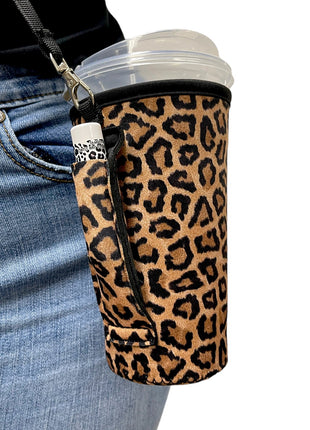20oz Large Coffee Handler™ W/ Carrying Strap - Drink Handlers
