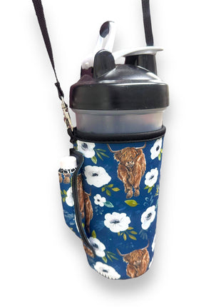 20oz Large Coffee Handler™ W/ Carrying Strap - Drink Handlers