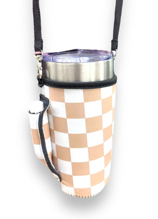 20oz Large Coffee Handler™ W/ Carrying Strap - Drink Handlers
