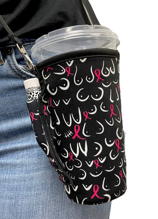 20oz Large Coffee Handler™ W/ Carrying Strap - Drink Handlers