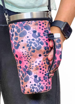 30oz Large Coffee Handler™ W/ Carrying Strap - Drink Handlers