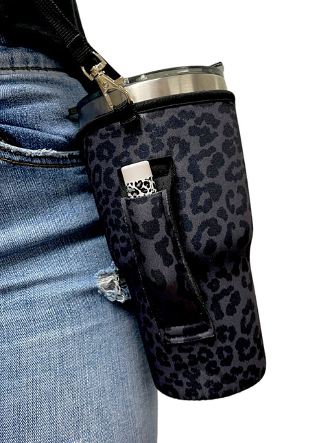 30oz Large Coffee Handler™ W/ Carrying Strap - Drink Handlers