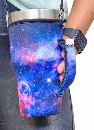 30oz Large Coffee Handler™ W/ Carrying Strap - Drink Handlers