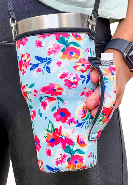 30oz Large Coffee Handler™ W/ Carrying Strap - Drink Handlers