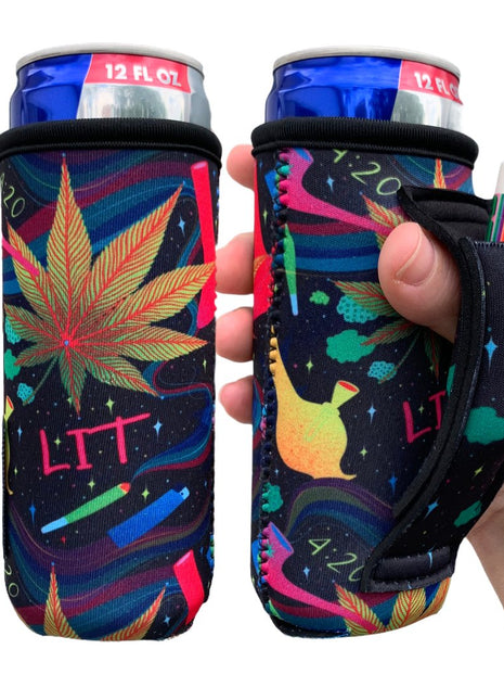 420 12oz Slim Can Handler™ - Drink Handlers