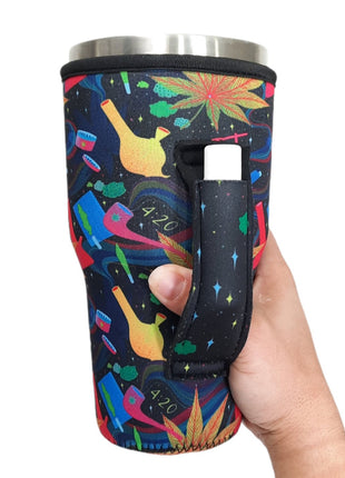 420 30oz Tumbler Handler™ - Drink Handlers