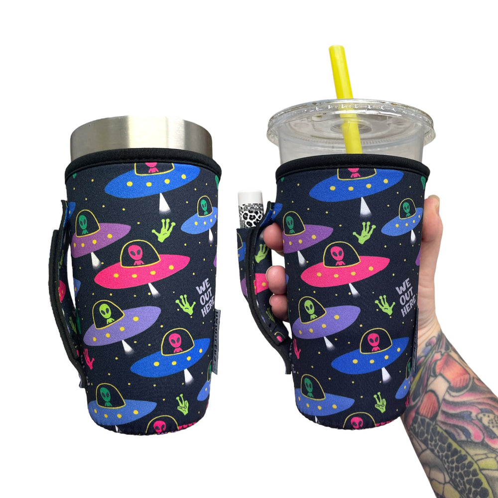 Cow Tippin' 40oz Tumbler With Handle Sleeve – Drink Handlers