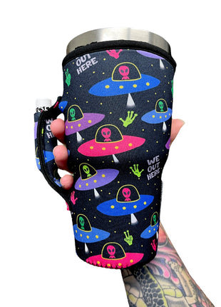 Aliens 30oz Tumbler Handler™ - Drink Handlers
