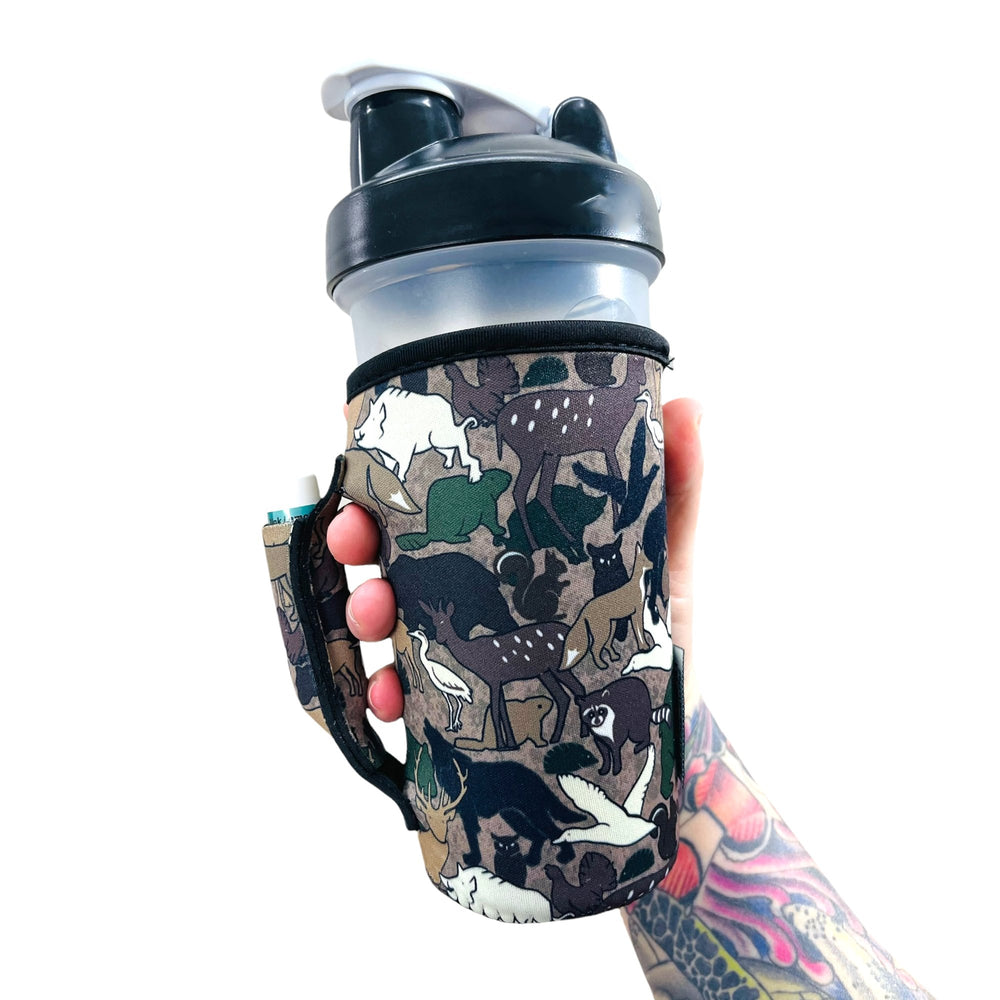Animal Camo 20oz Large Coffee / Tea / Tumbler Handler™ - Drink Handlers