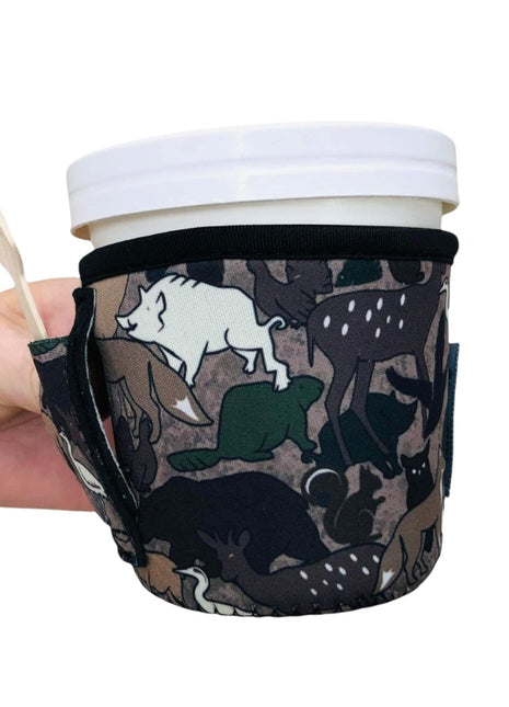 Animal Camo Pint Size Ice Cream Handler™ - Drink Handlers