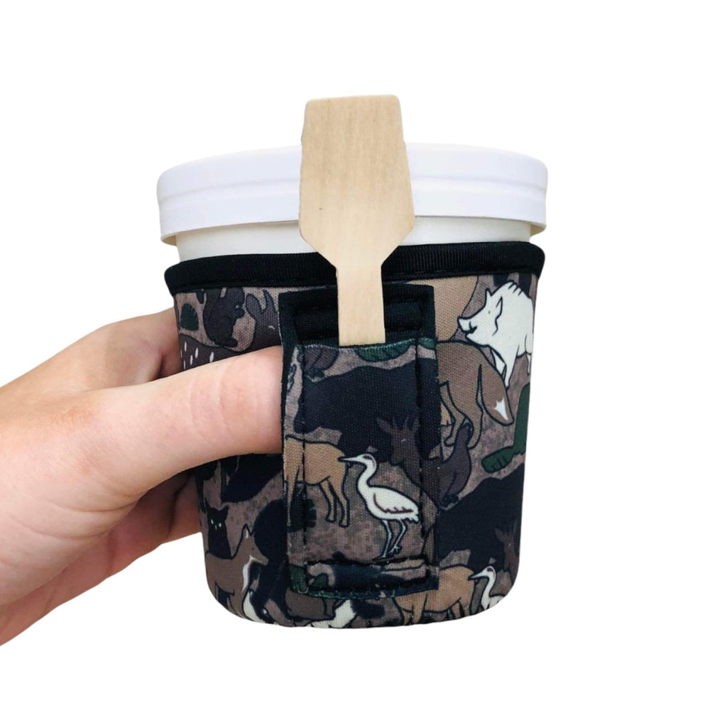 Animal Camo Pint Size Ice Cream Handler™ - Drink Handlers