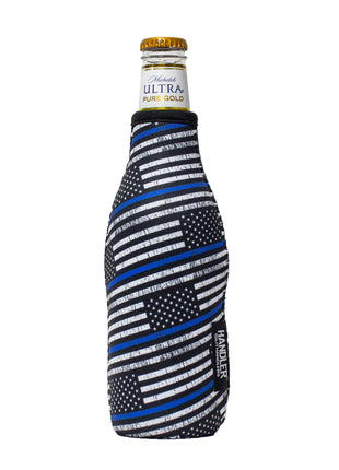 Back The Blue 12oz Bottleneck Sleeve - Drink Handlers
