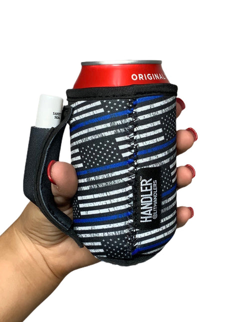 Back the Blue 12oz Regular Can Handler™ - Drink Handlers