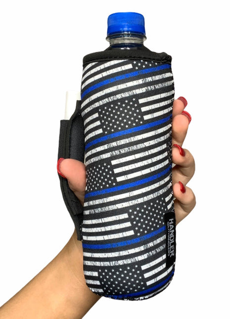 Back The Blue 16-24oz Water Bottle Handler™ - Drink Handlers