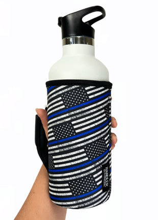 Back The Blue 30oz Tumbler Handler™ - Drink Handlers