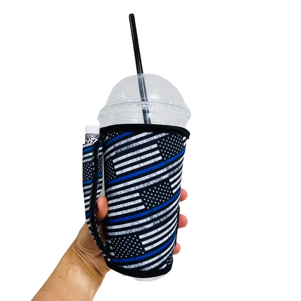 Back The Blue Large / XL Bottomless Handler™ - Drink Handlers