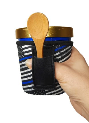 Back The Blue Pint Size Ice Cream Handler™ - Drink Handlers