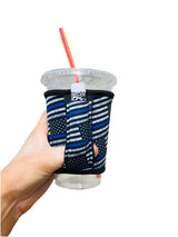 Back The Blue Small / Medium Bottomless Handler™ - Drink Handlers