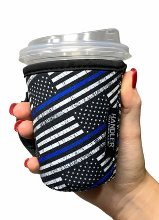Back The Blue Small & Medium Coffee Handler™ - Drink Handlers