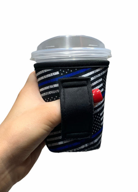 Back The Blue Small & Medium Coffee Handler™ - Drink Handlers